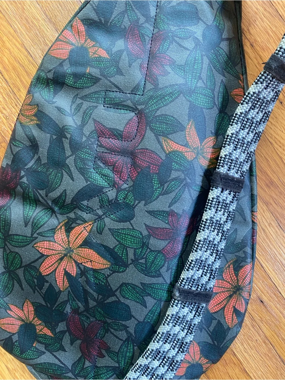 Kavu Water Resistant Tropical Floral Sling Pack